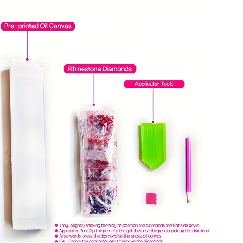 Warrior and Flower Pattern Dia - Embellishment Crafts ulasan dan harga