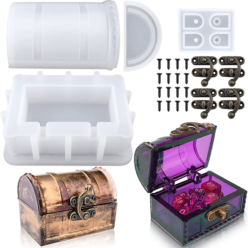 DIY Storage Box Silicone Mould - Craft Embellishment Storage ulasan dan harga