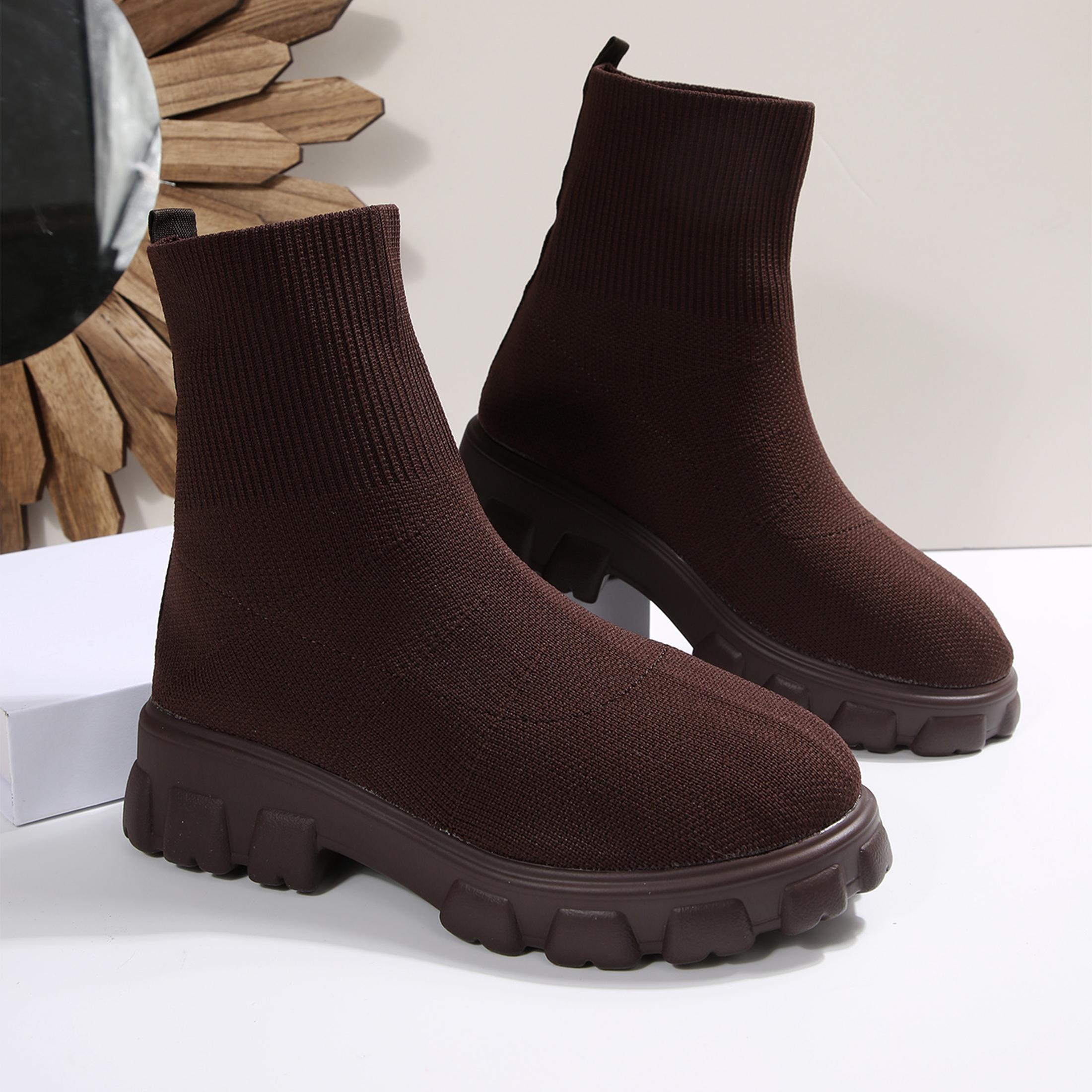 Ankle Boots for Women Comforta - Embellish Knit ulasan dan harga