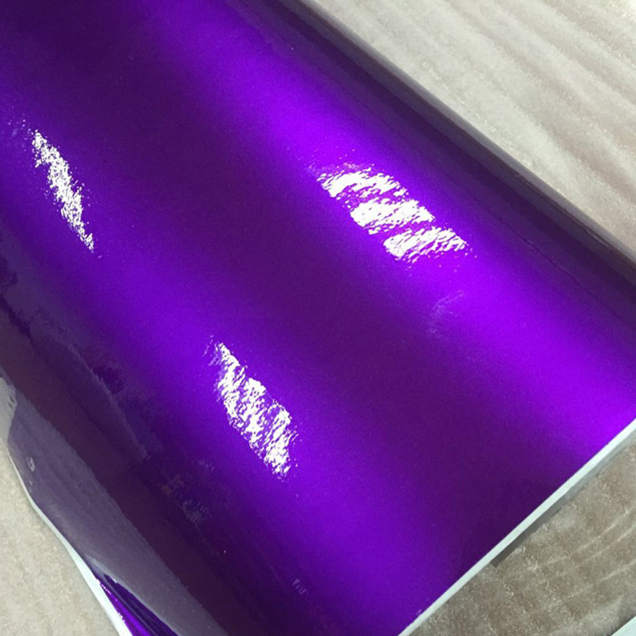 Premium Gloss Metal Candy Purp - Glitter Vinyl Roll ulasan dan harga