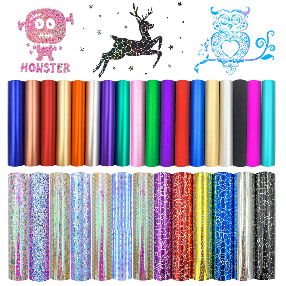 Holographic Glitter Adhesive C - Glitter Vinyl Roll ulasan dan harga