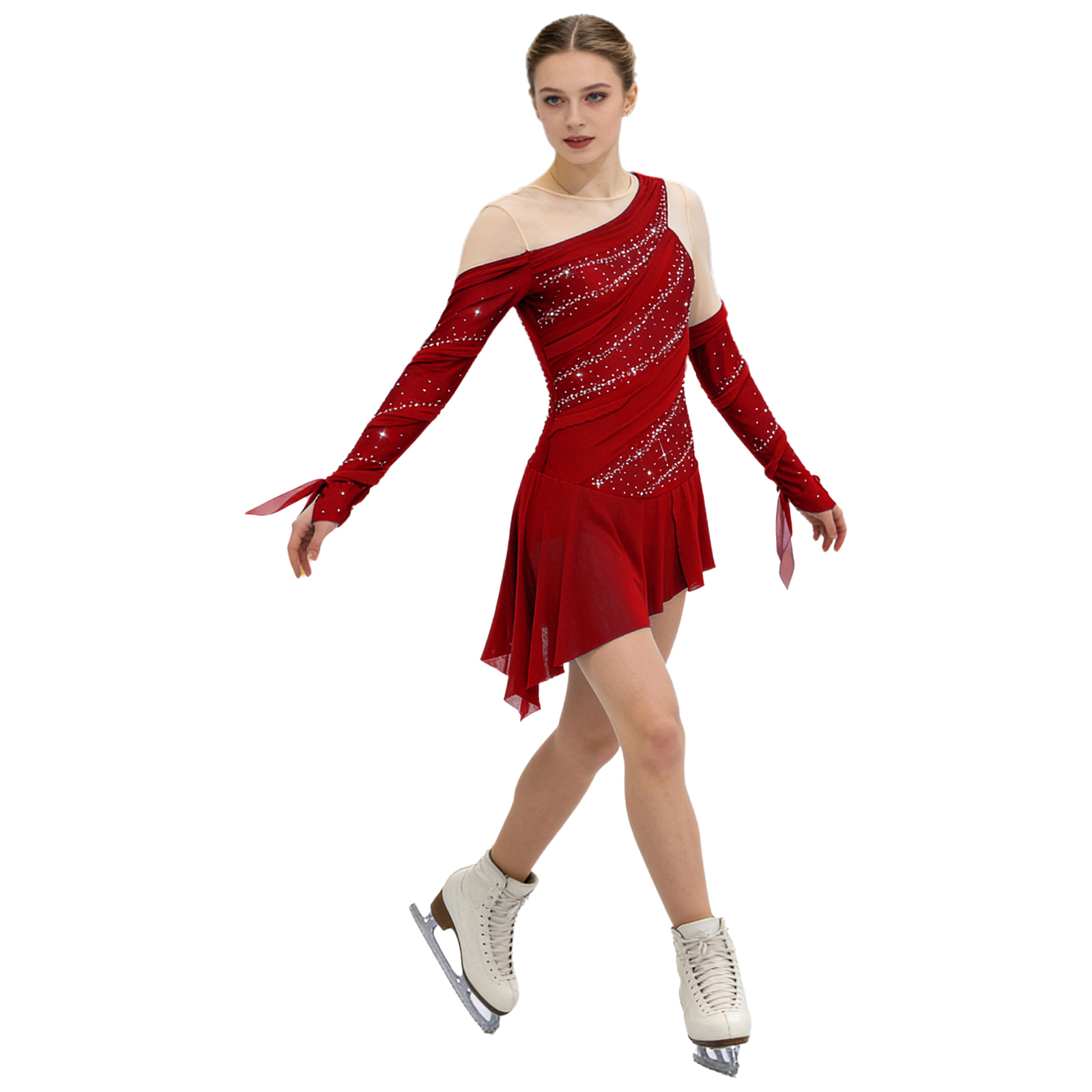 Women Rhinestone Lyrical Dance - Rhinestone Banding Trim ulasan dan harga