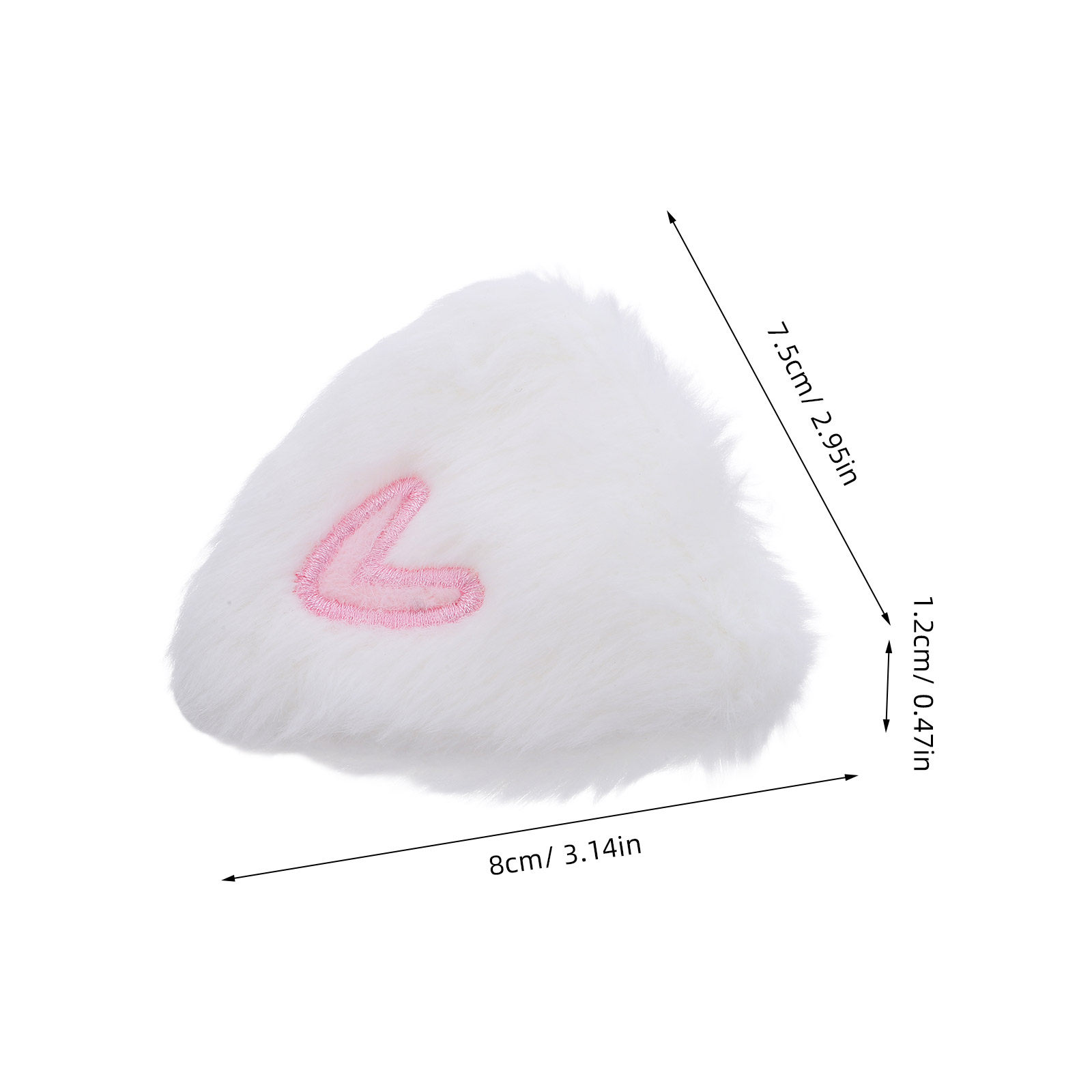 10Pcs Cute Bunny Ear Charms Vi - Craft Embellishments ulasan dan harga